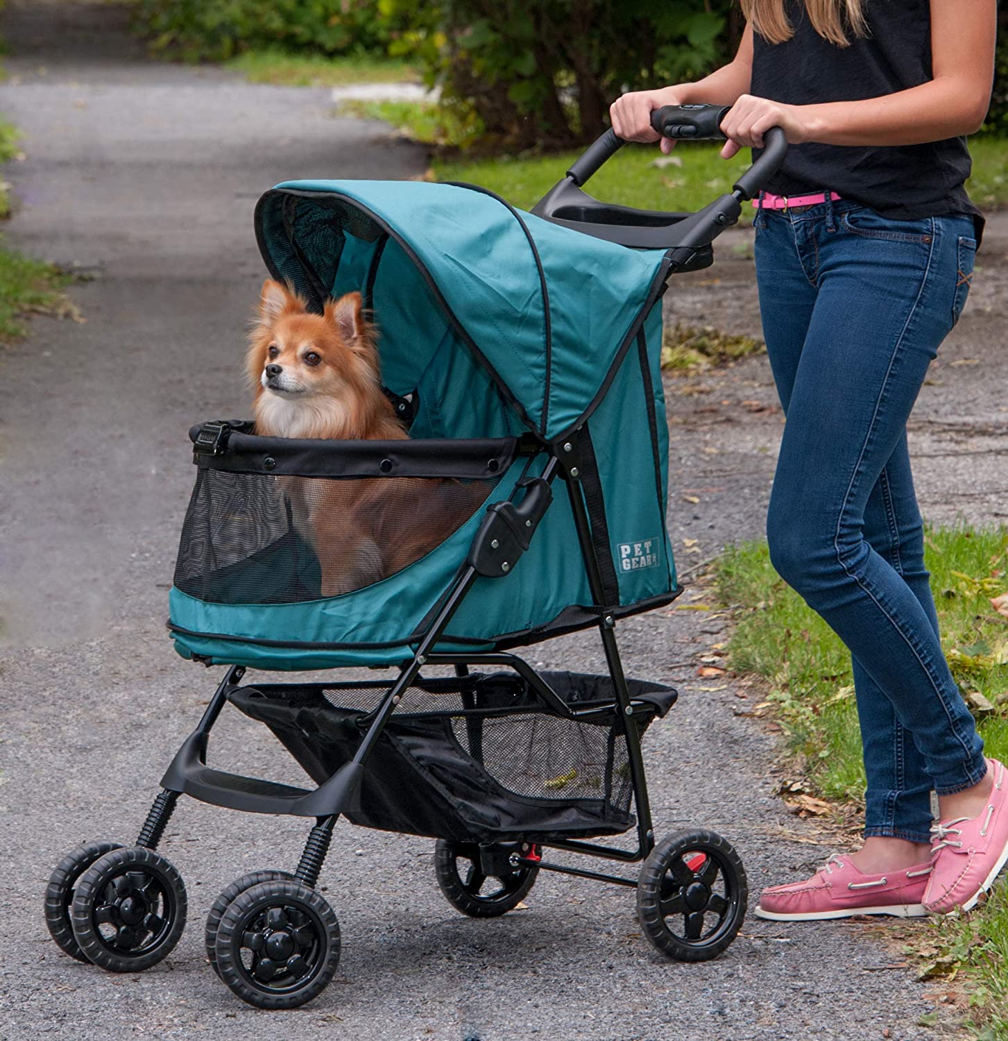 Pet Gear Happy Trails NoZip Dog Stroller PetTech.co.uk