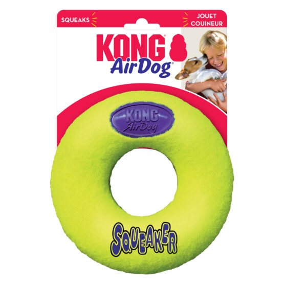 KONG Airdog Squeaker Donut