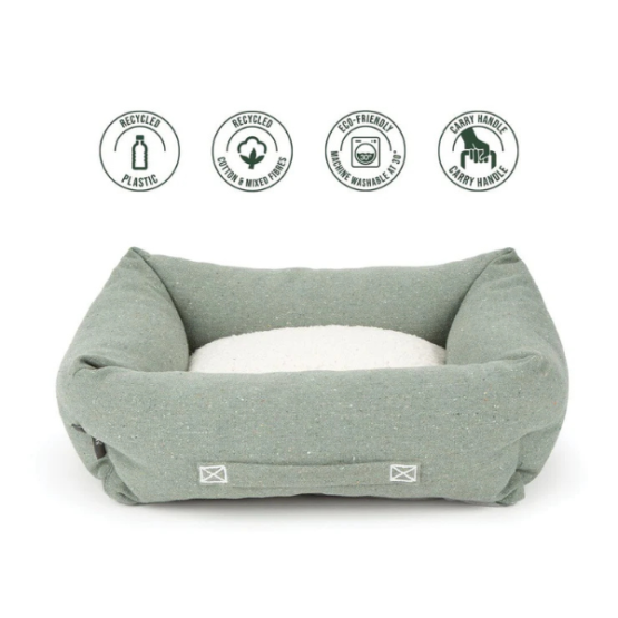 Scruffs Eco-Friendly Eden Box Bed Sage Green - Image 4