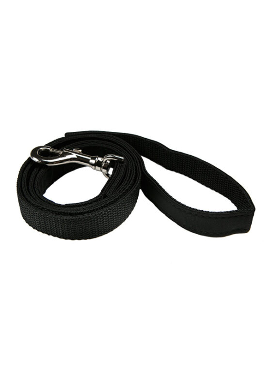 URBAN PUP Black Fabric Dog Lead