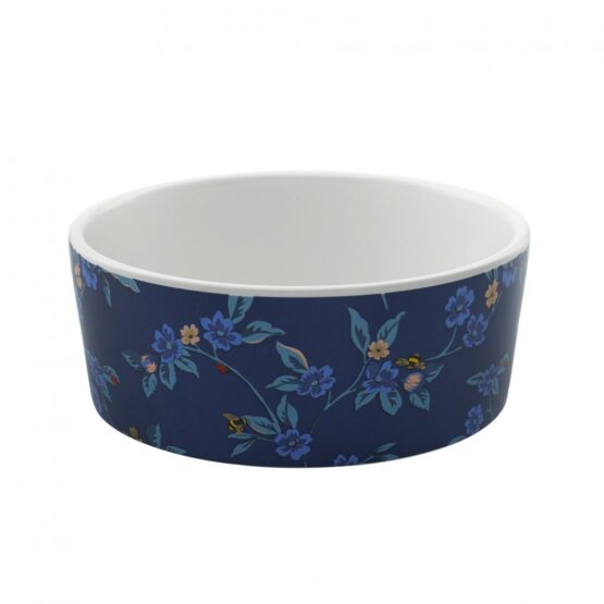 Cath Kidston Flora Fauna Greenwich Flowers Ceramic Pet Bowl