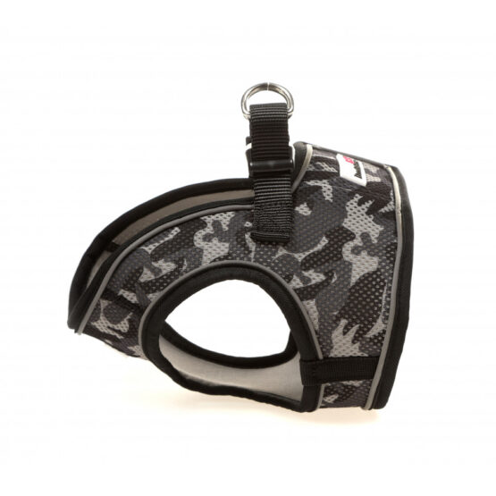 Doodlebone Airmesh Snappy Pattern Dog Harness Smokey Camo - Image 2