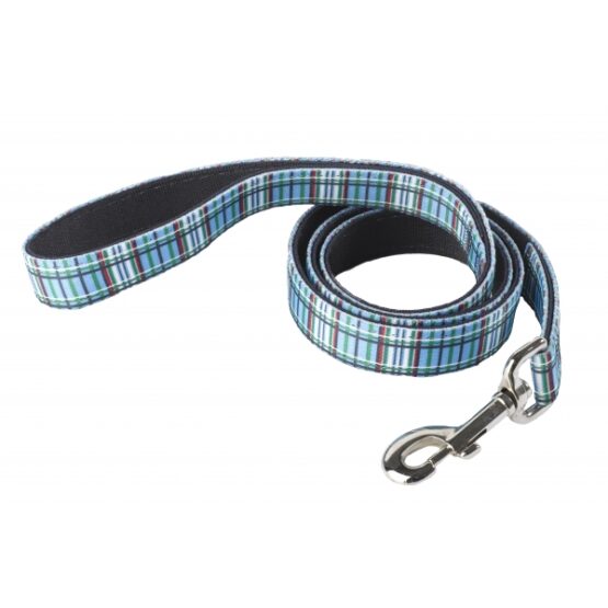 Yellow Dog Uptown Tartan Plaid Blue Lead