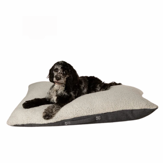 Scruffs Eco-Friendly Eden Pillow Bed Charcoal Grey