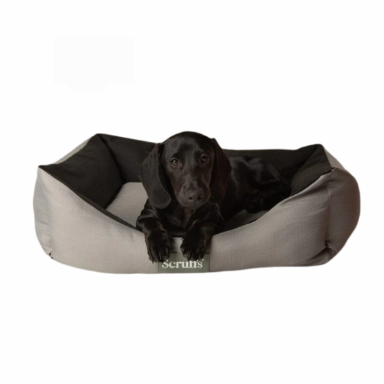 Scruffs Expedition Box Dog Bed Storm Grey