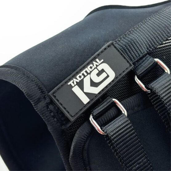 HugglePets Tactical K9 Adjustable Comfort Dog Muzzle Black - Image 4