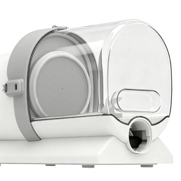 PawHut 5-In-1 Dog Grooming 2.5L Hairdryer 1.4M White - Image 3